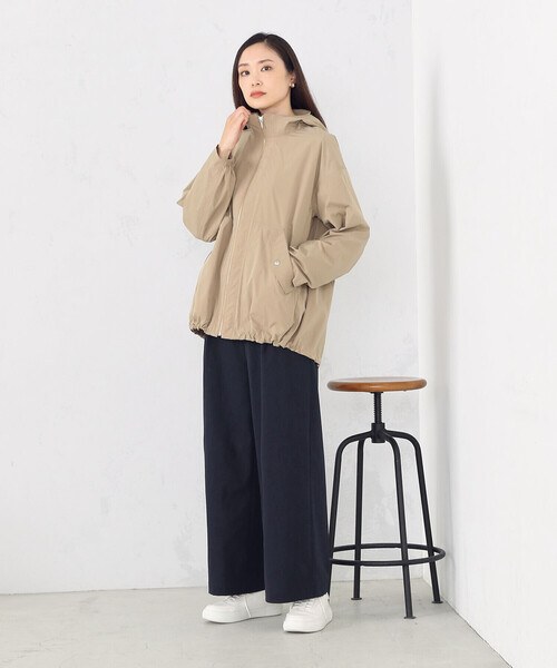 「COMME CA ISM」 チノパンツ L ブラウン レディース_画像6
