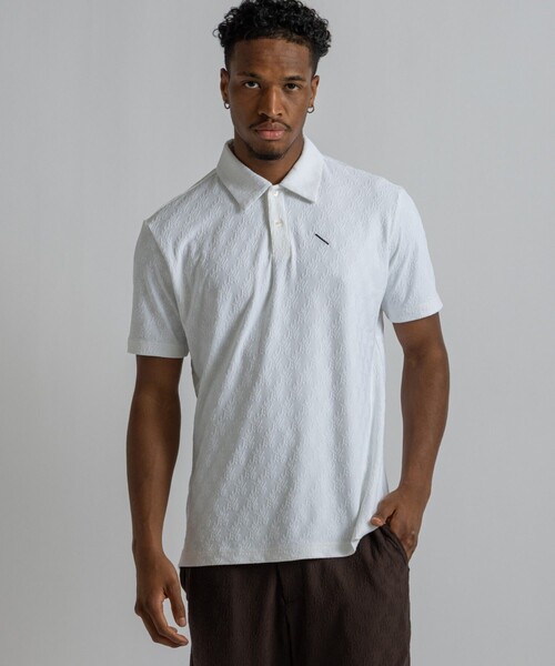 uvカット ポロシャツ 半袖 Hs Jaquard Shirt メンズ : ZOZOTOWN Yahoo