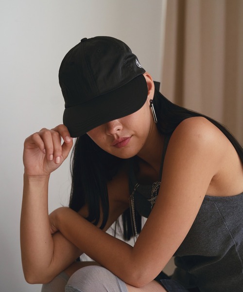 SOEMIN（ソミン） キャップ 帽子 Ribbon logo cap／バックリボン
