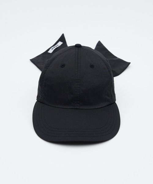 SOEMIN（ソミン） キャップ 帽子 Ribbon logo cap／バックリボン
