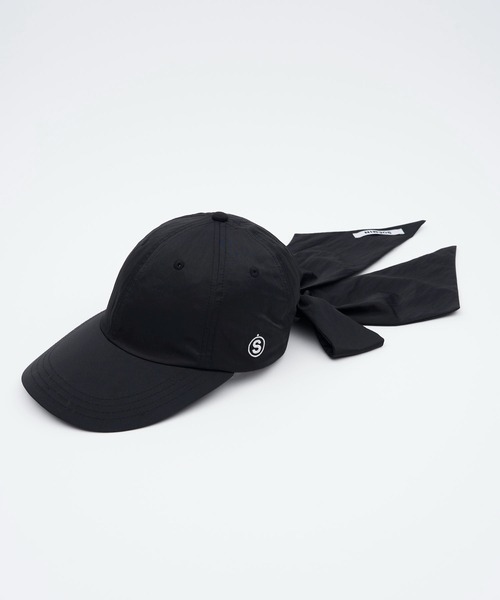 SOEMIN（ソミン） キャップ 帽子 レディース Ribbon logo cap／バック