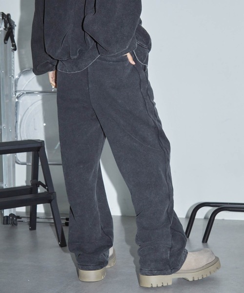 「Anchor Smith」 イージーパンツ L ネイビー レディース_画像7