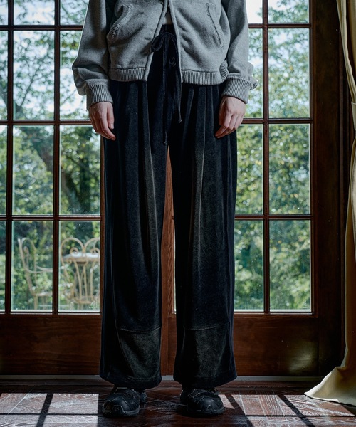 Casper John（キャスパージョン） パンツ Fade velor pants/フェード