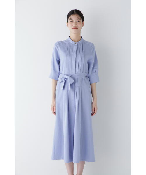 「human woman」 半袖ワンピース MEDIUM ネイビー レディース_画像7
