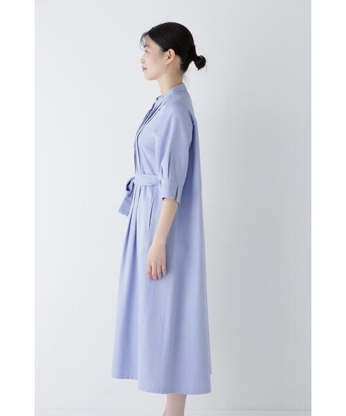 「human woman」 半袖ワンピース MEDIUM ネイビー レディース_画像8