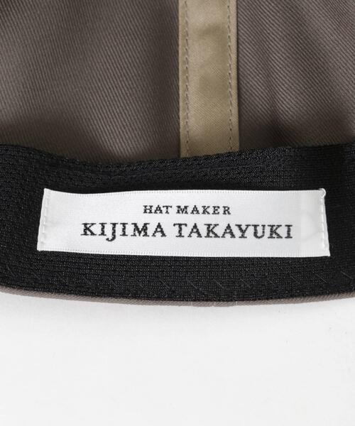 KIJIMA TAKAYUKI（キジマタカユキ） キャップ ONE ベージュ系その他