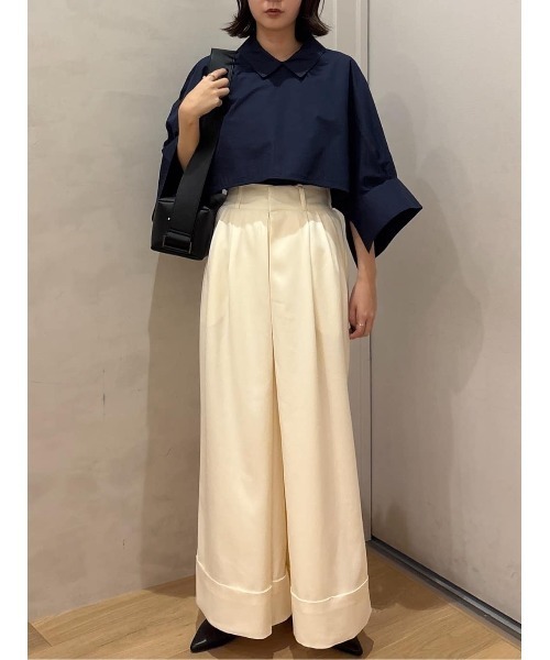 「STYLEMIXER」 スラックス SMALL ブラック レディース_画像3