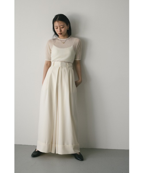 「STYLEMIXER」 スラックス SMALL ブラック レディース_画像7
