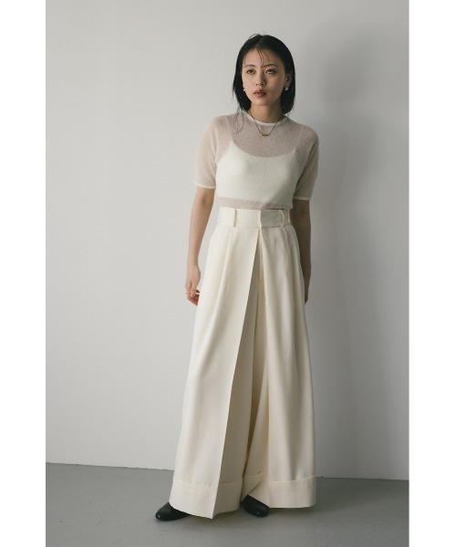 「STYLEMIXER」 スラックス SMALL ブラック レディース_画像9