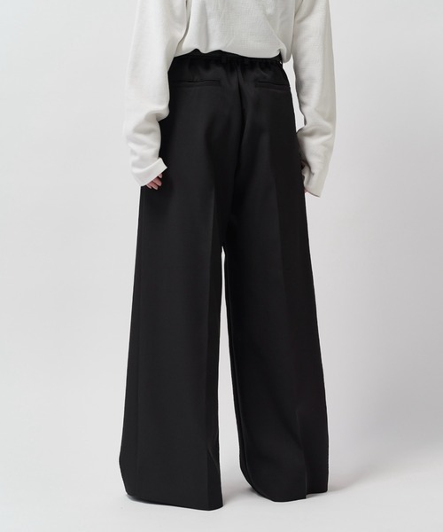 Lui's（ルイス） ワイドパンツ スラックス 「Neucon」2-TUCK WIDE