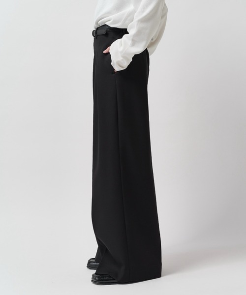 Lui's（ルイス） ワイドパンツ スラックス 「Neucon」2-TUCK WIDE
