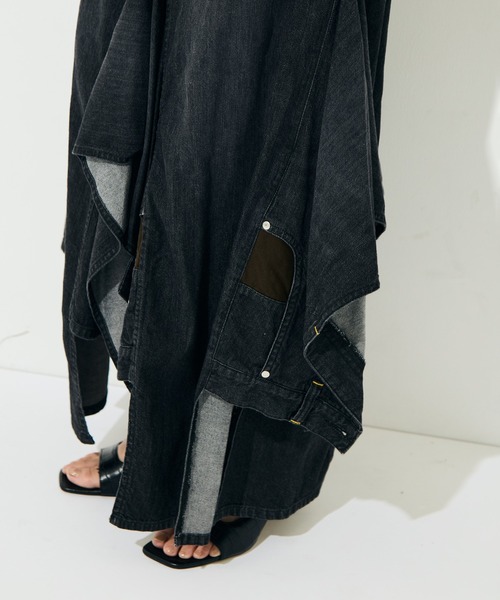 belper スカート BELPER（ベルパー） デニムスカート 「BELPER/ベルパー」DOUBLE DENIM