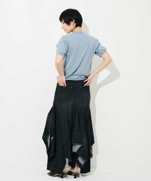 BELPER（ベルパー） デニムスカート 「BELPER/ベルパー」DOUBLE DENIM