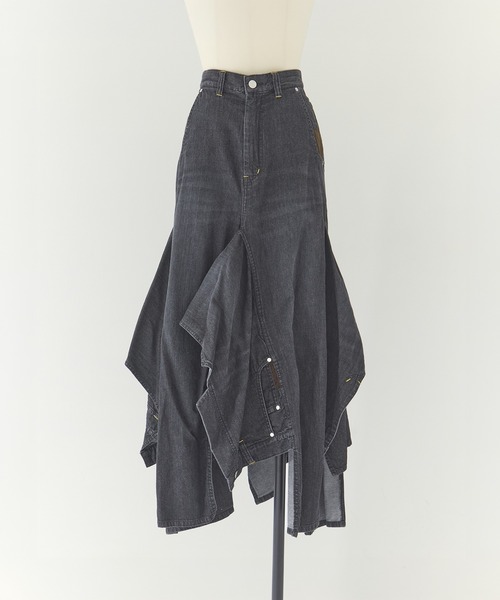 BELPER（ベルパー） デニムスカート 「BELPER/ベルパー」DOUBLE DENIM