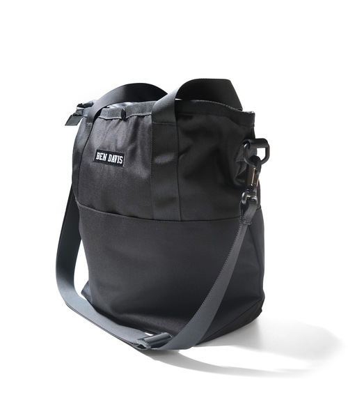 「BEN DAVIS」 2WAYバッグ FREE ブラック×レッド メンズ_画像5