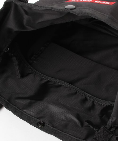 「BEN DAVIS」 2WAYバッグ FREE ブラック×レッド メンズ_画像7