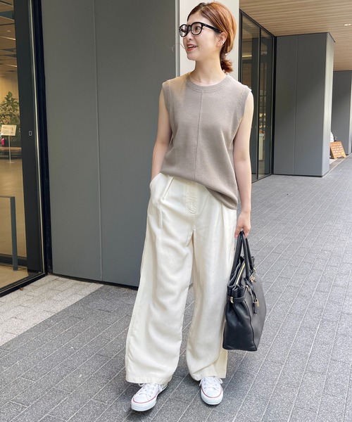「Spick & Span」 パンツ 38 イエロー レディース_画像4