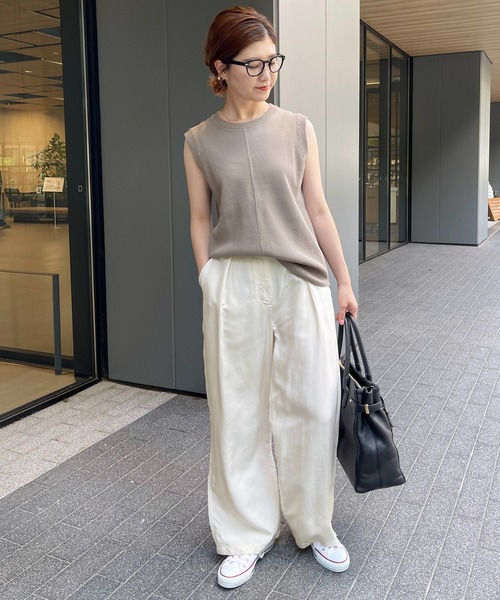 「Spick & Span」 パンツ 38 イエロー レディース_画像5
