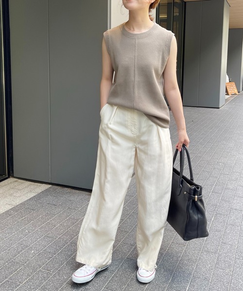 「Spick & Span」 パンツ 38 イエロー レディース_画像6