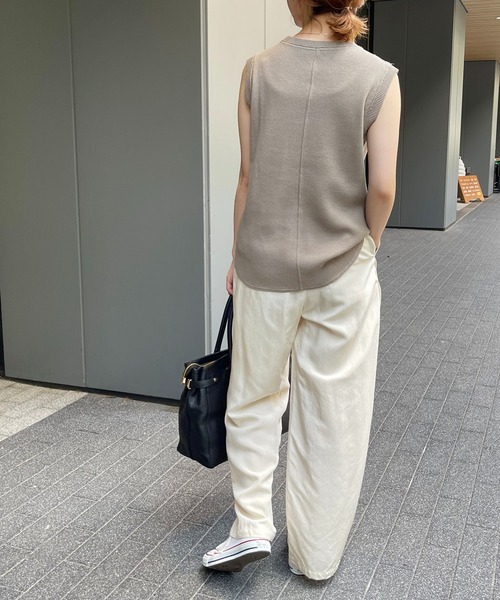 「Spick & Span」 パンツ 38 イエロー レディース_画像7