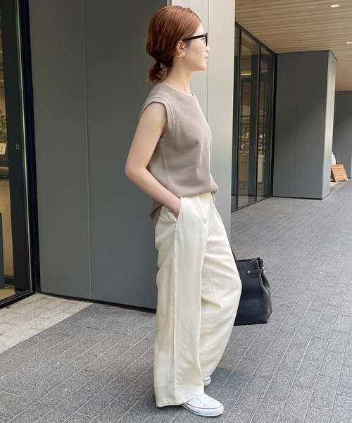 「Spick & Span」 パンツ 38 イエロー レディース_画像8