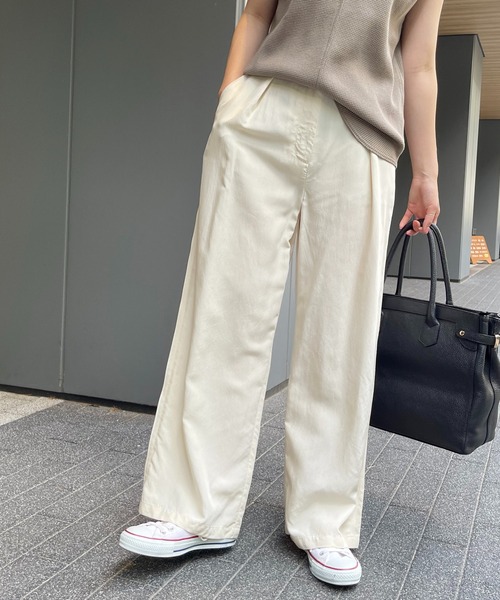 「Spick & Span」 パンツ 38 イエロー レディース_画像9