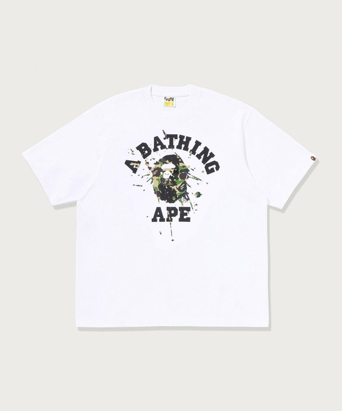 確実正規品A BATHING APE Tシャツ A BATHING APE（アベイシングエイプ） tシャツ ABC CAMO SPLASH