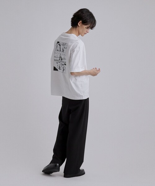 tk.TAKEO KIKUCHI（ティーケータケオキクチ） tシャツ 「エバース×tk