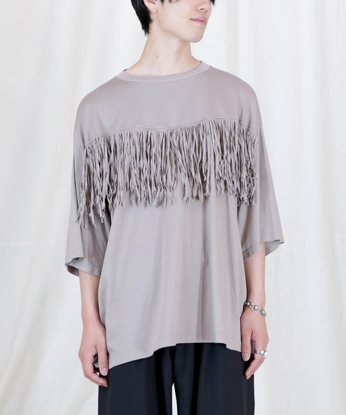 限定セール tシャツ Tシャツ BIO MERCERIZED FRINGE T ZOZOTOWN PayPayモール店 - 通販 - PayPayモール 日本製国産