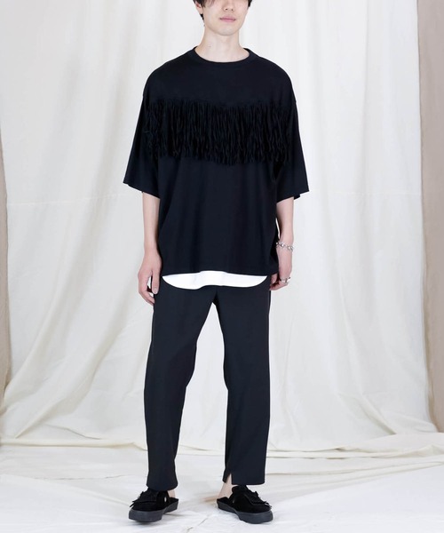 限定セール tシャツ Tシャツ BIO MERCERIZED FRINGE T ZOZOTOWN PayPayモール店 - 通販 - PayPayモール 日本製国産