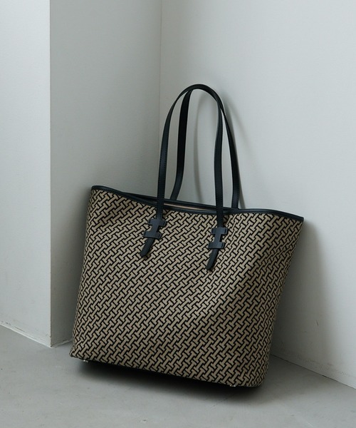 イアクッチ モノグランマ トートバッグ モノグランマ M JACQUARD/RUGA（トートバッグ）｜IACUCCI