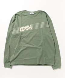 【関税込み】ADISH カーキ Zahara 長袖Tシャツ fridge tシャツ 「ADISH」アディッシュ ADISH Zahara Printed