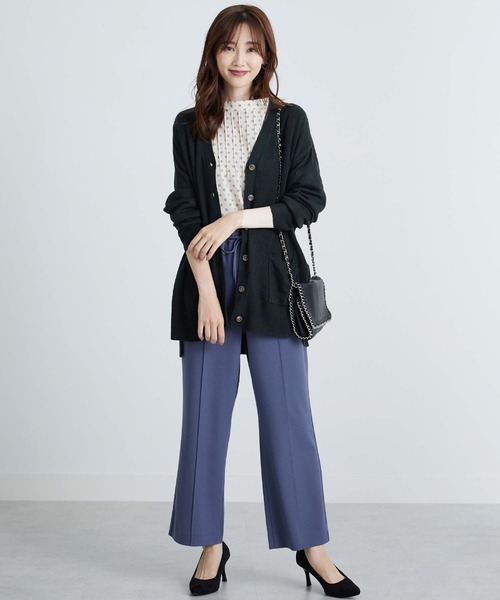 BELLUNA PLUS（ベルーナプラス） カーディガン ふんわりカシミヤタッチ