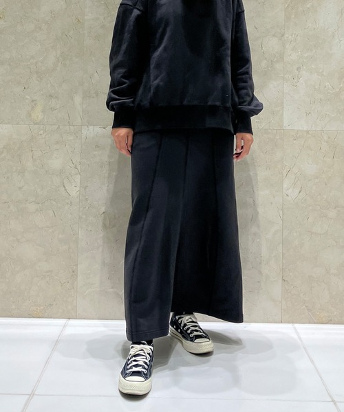 【ブラック】スウェット スカート (WOMENS) OUR WACOAL スカート スウェットスカート : ZOZOTOWN Yahoo!店 - 通販