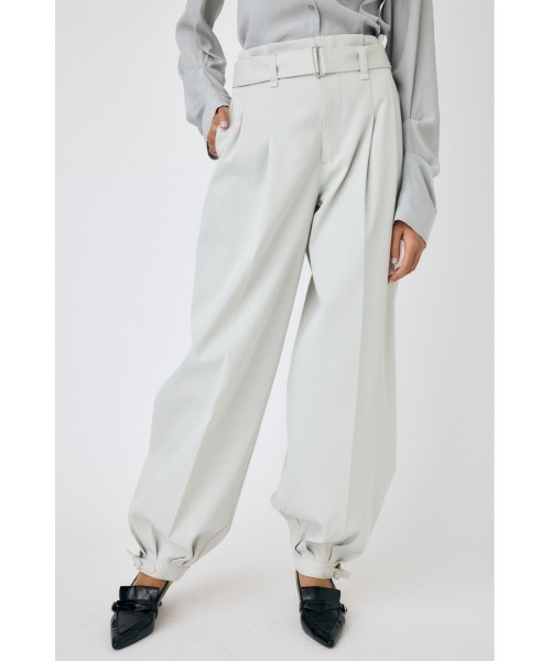 MOUSSY パンツ TM 2530 BELTED ニッカ レディース : ZOZOTOWN