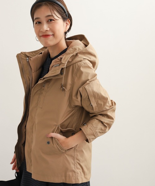 URBAN RESEARCH DOORS」 マウンテンパーカー MEDIUM ベージュ  