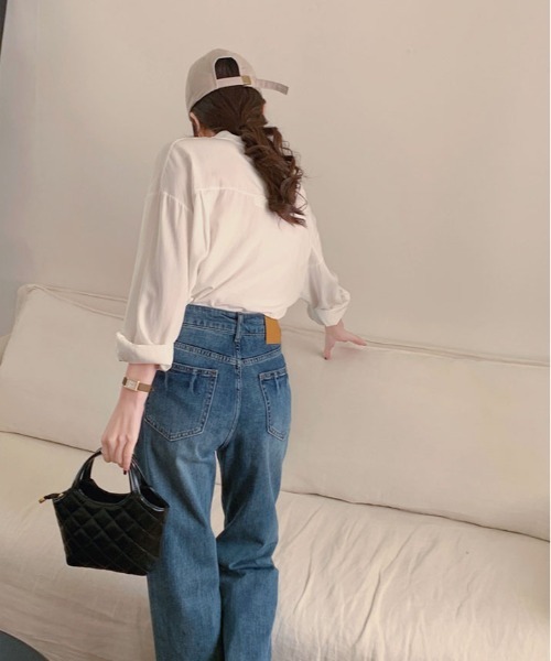 ジーンズ デニム デニムパンツ サイドライン ストレッチ