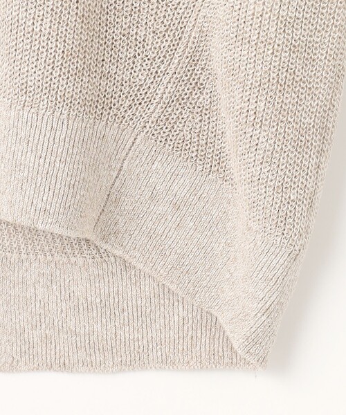 23区（ニジュウサンク） ニット セーター 「洗える」ピュアリネン V