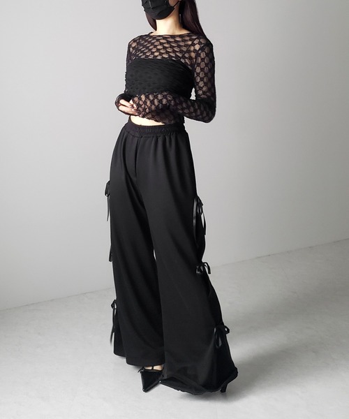 DAISY TULLE TOP デイジーチュールトップ シースルー ビビー