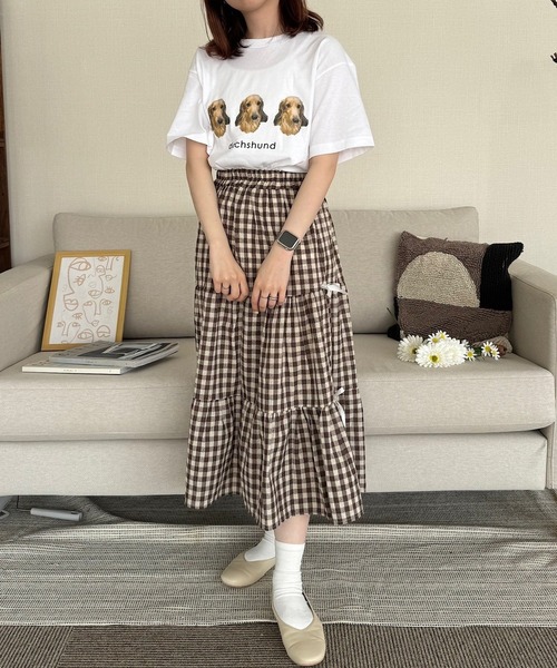 tシャツ プリント半袖Ｔシャツ レディース 楽天市場】コットン 天竺 ロゴ プリント 半袖 Tシャツ