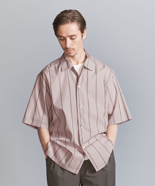 BEAUTY＆YOUTH UNITED ARROWS シャツ ワイドピッチ ストライプ