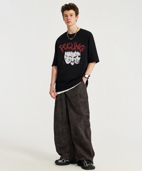 LLICA ヴィンテージTシャツ 黒 古着 00s METALLICA 「Seek and Destroy」 ヘヴィ メタル ロック