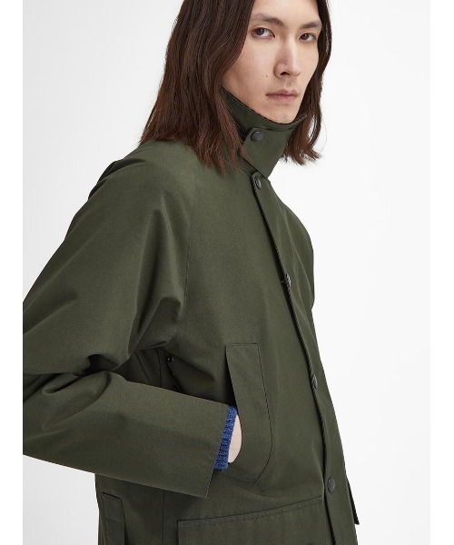 Barbour BEDALE SL 2レイヤー ブルゾン 34サイズ グリーン Barbour ブルゾン アウター 「BEDALE / ビデイル」2レイヤー