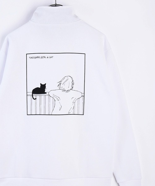 WESTSEA トレーナー スウェット TASOGARE GIRLS ＆ CAT