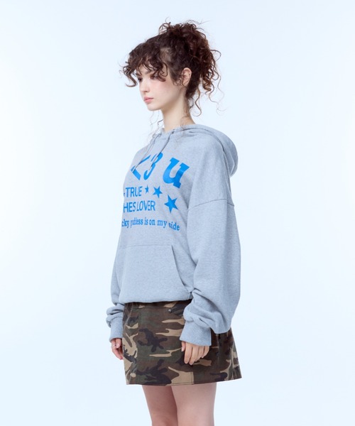 LUVISTRUE パーカー PA LETTERING HOODIE レディース : ZOZOTOWN Yahoo