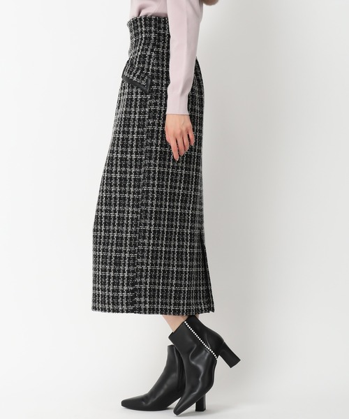 MISCH MASCH スカート ラメツイードタイトスカート/MM447201