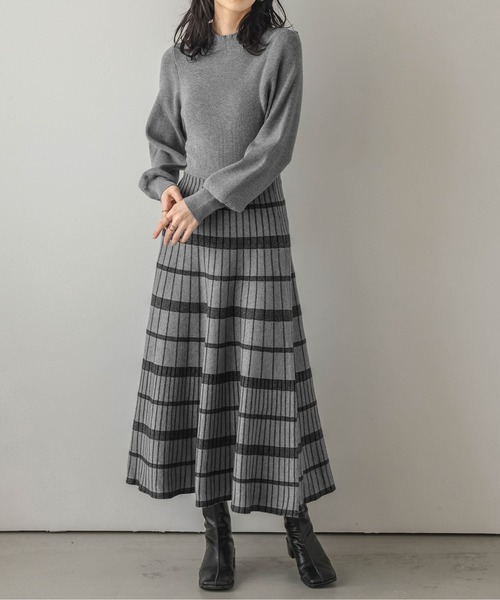 Lajour ドレス 日本製ニットワンピース : ZOZOTOWN Yahoo!店 - 通販