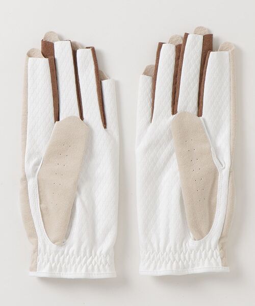 MARK&LONA 手袋 MARK&LONA ゴルフ Vibrant Bicolor Suede Gloves「Pair」 | MEN