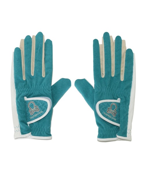 MARK&LONA 手袋 MARK&LONA ゴルフ Vibrant Bicolor Suede Gloves「Pair」 | MEN