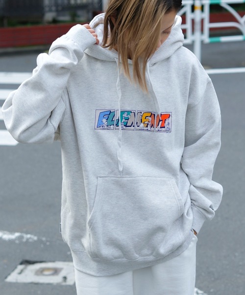 パーカー ELEMENT レディース ACOMPANY ZIP HOOD WO パーカー 「2024年秋冬モデル」/エレメントバックプリントジップアッ ELEMENT eden パーカー レディース ACOMPANY ZIP HOOD WO 「2024